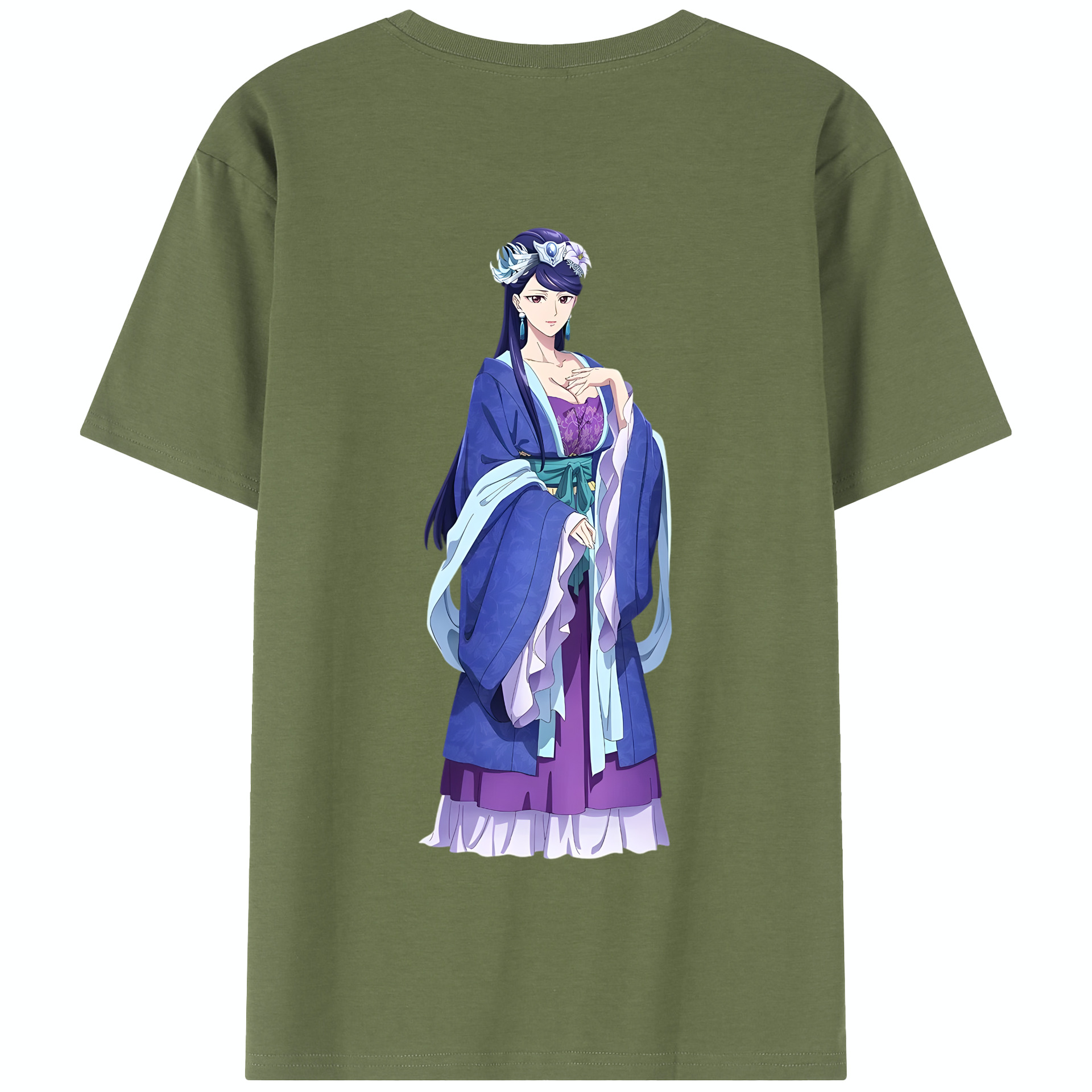 （画像用） 薬屋のひとりごと The Apothecary Diaries 綿100％半袖Tシャツ（背面プリント）